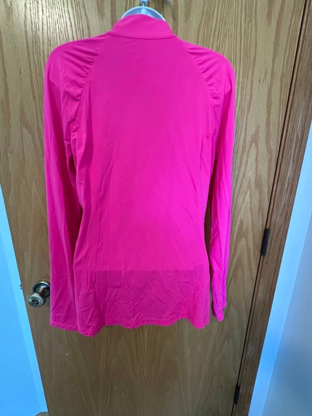Lilly Pulitzer Justine 1/2 Zip Athletic Performance Jacket Pink. Large. - Picture 7 of 8